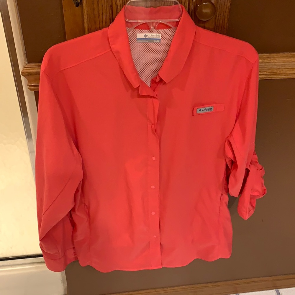 Columbia Performance Fishing Gear Button Down Shirt